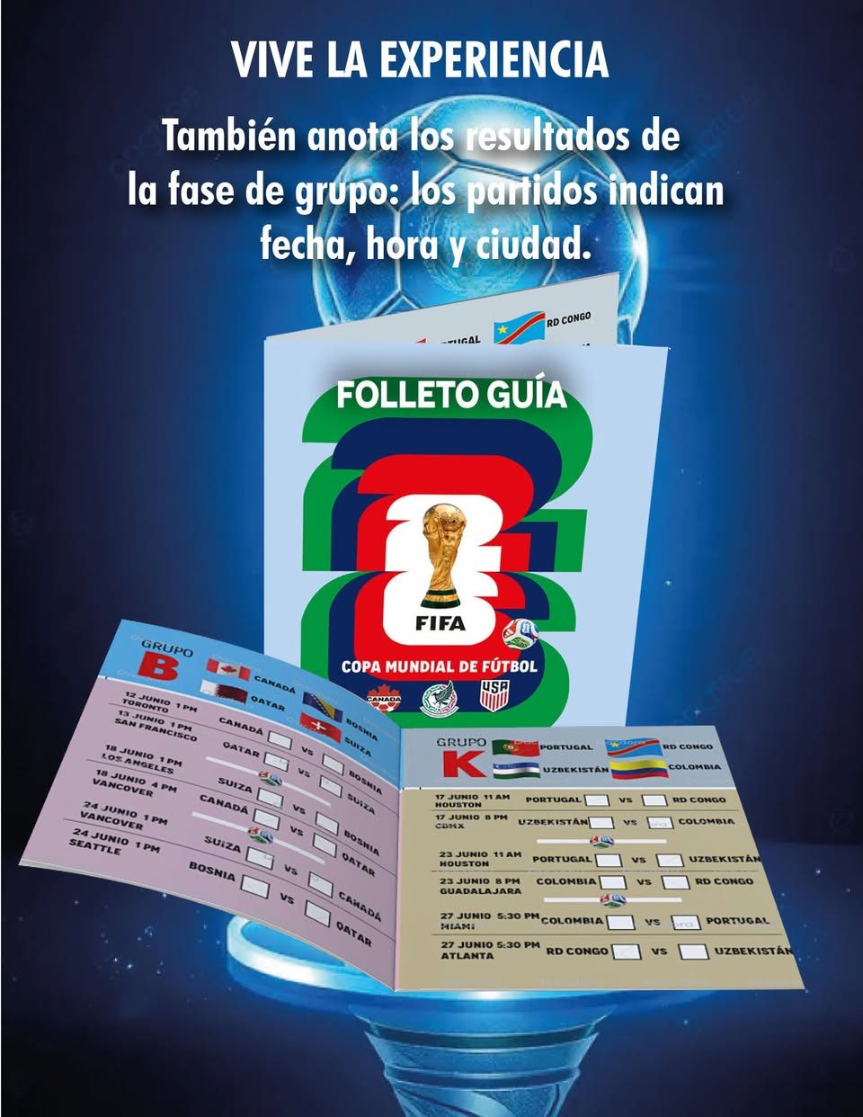 Kit Calendario Magnetico FIFA 2026