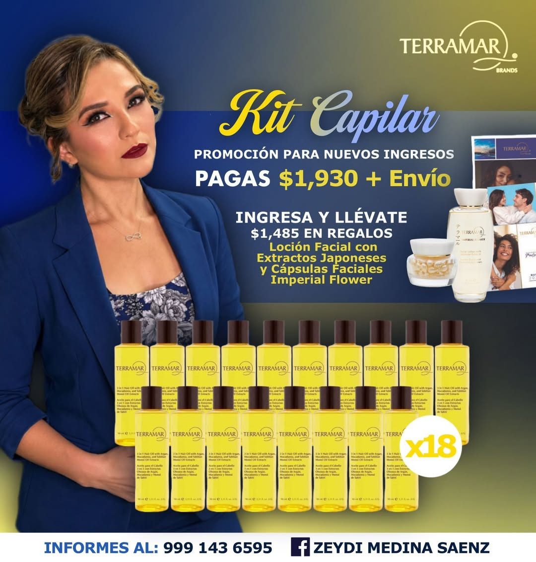 Kit Capilar Terramar Brands
