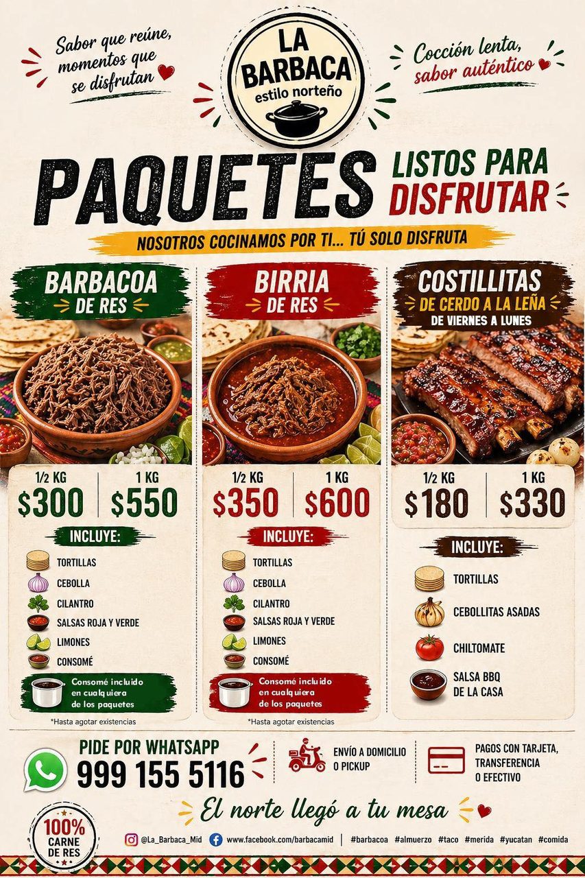 La Barbaca, Birria, Barbacoa y Costillas a la Leña — Altabrisa