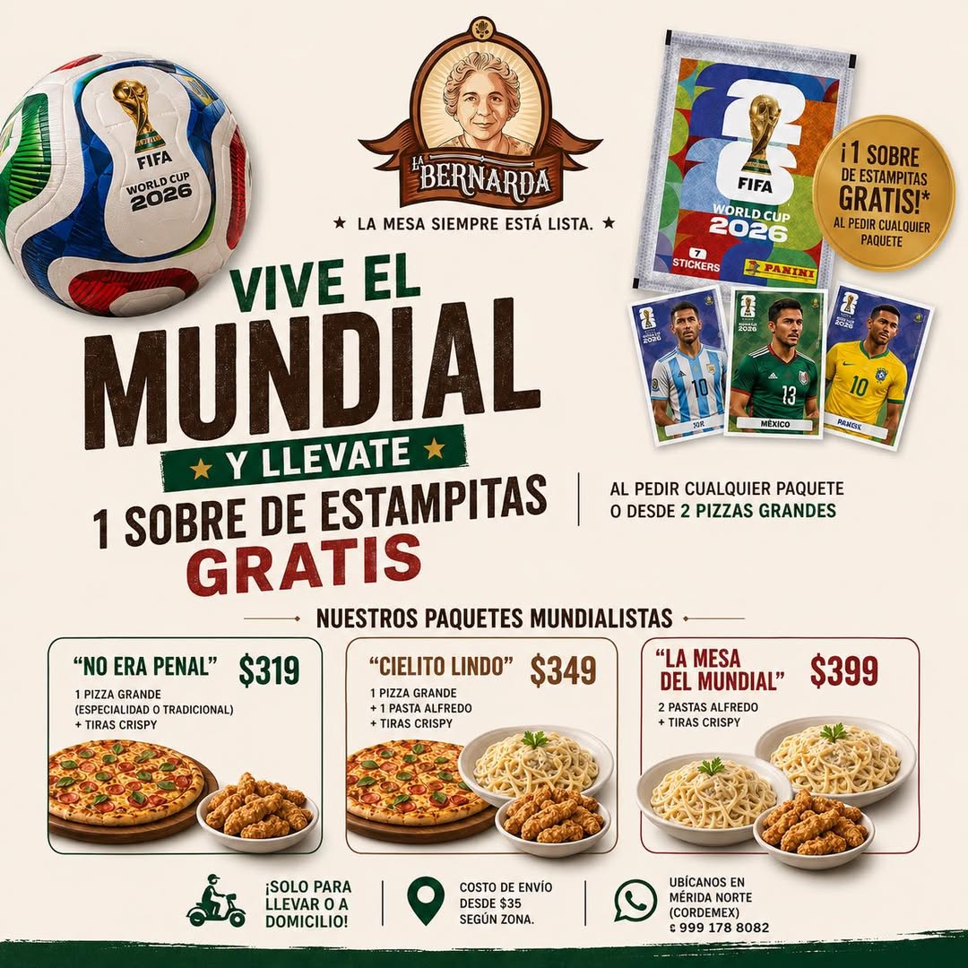 La Bernarda: Eventos y paquetes temáticos para compartir en casa