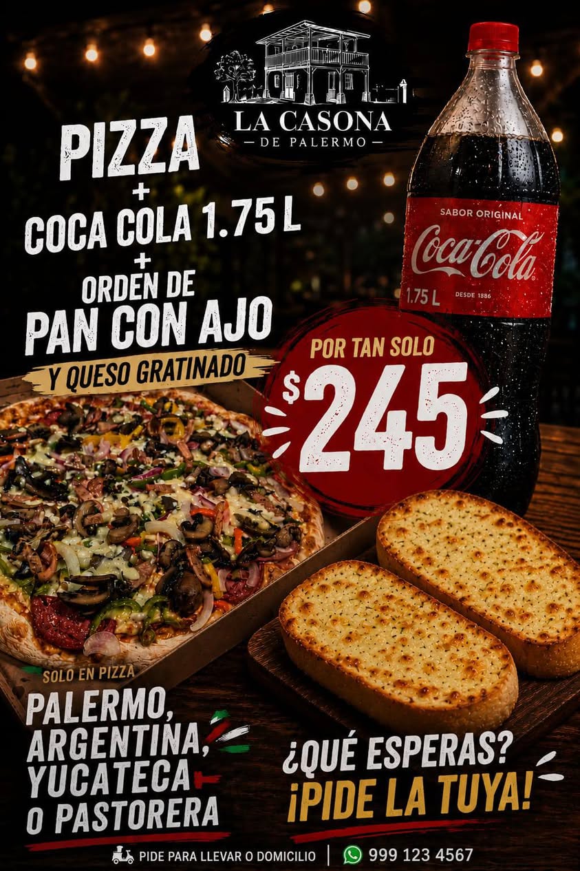 La Casona de Palermo - Pizzas y Promociones
