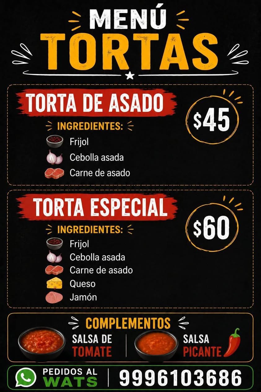 La Empanada: Antojo Casero de Empanadas, Sopes, Tortas y Hamburguesas en Yucatán