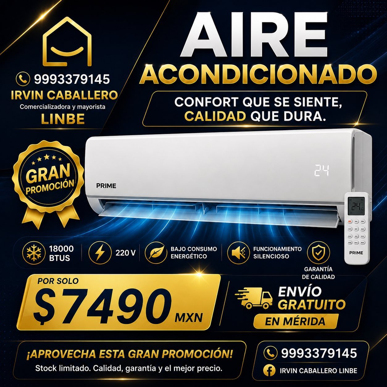 LINBE, Comercializadora de Aires Acondicionados
