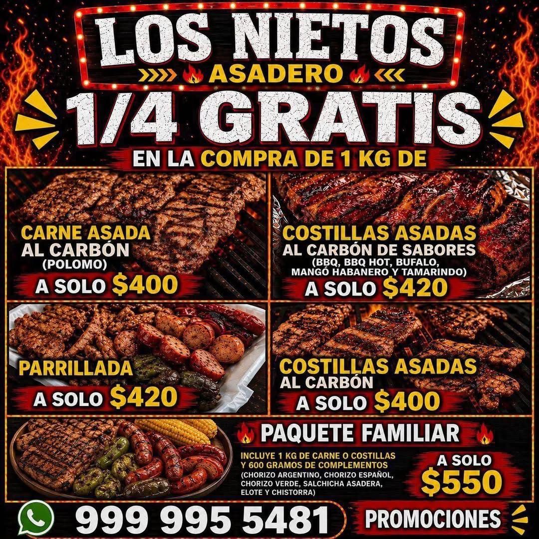 Los Nietos Asadero — Zona Poniente