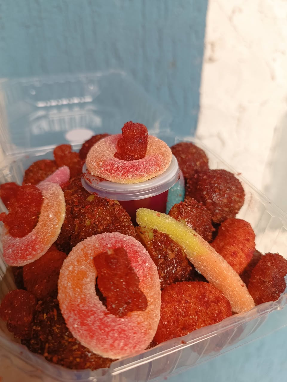 Los Ositos Enchilados en Flotador Sabor Durazno