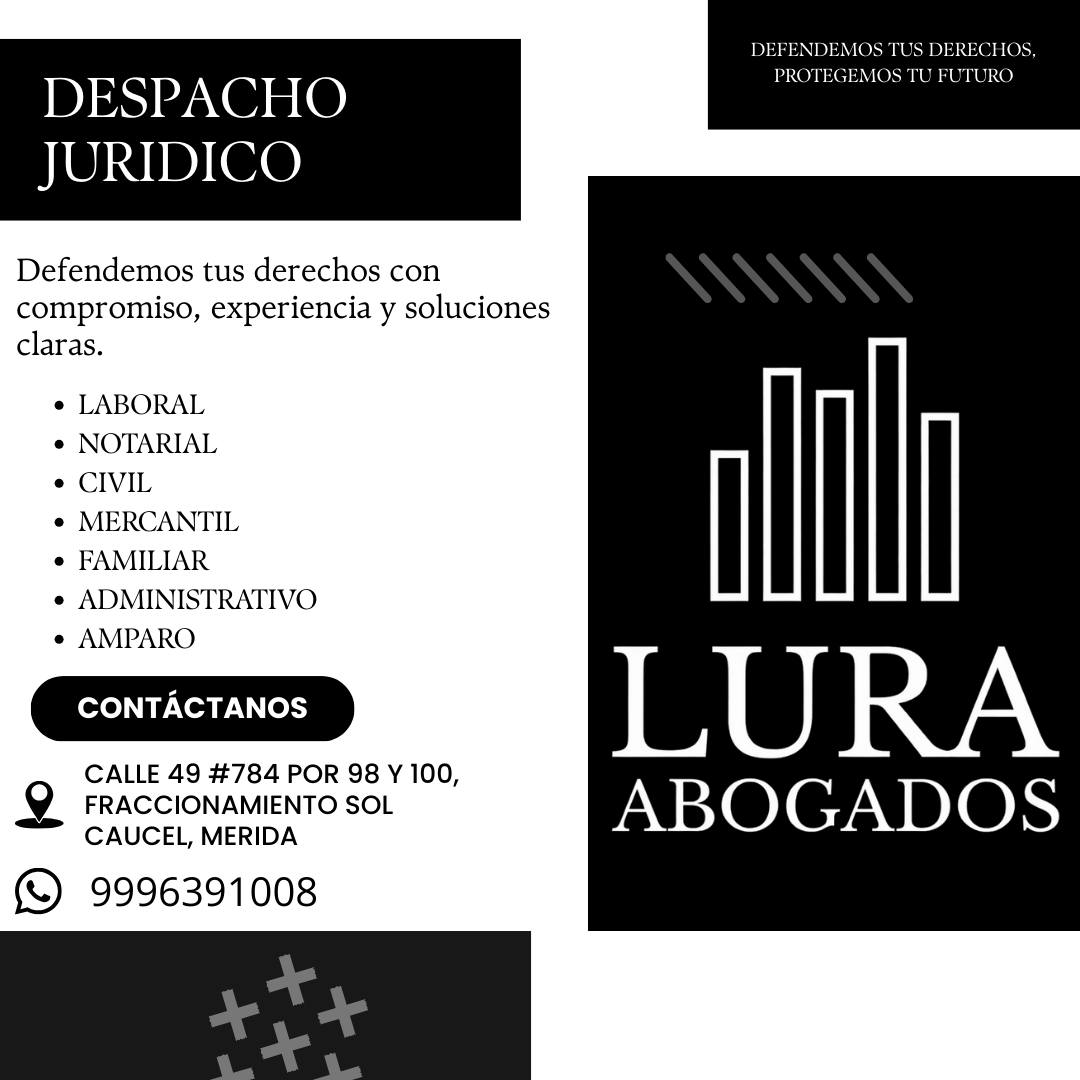 LURA Abogados: Asesoría legal urgente y soluciones eficaces en Mérida