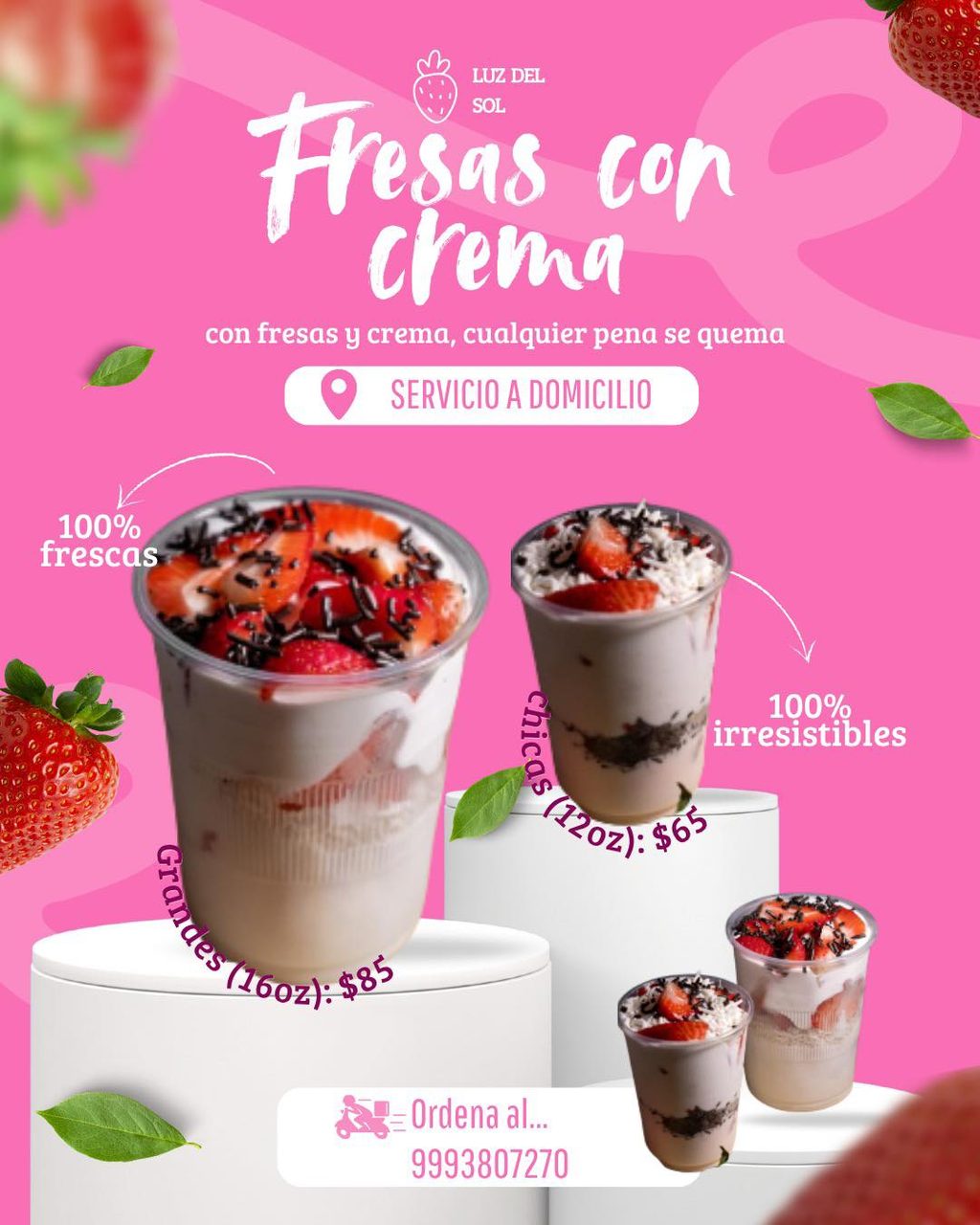 Luz del Sol, Fresas con Crema — Altabrisa