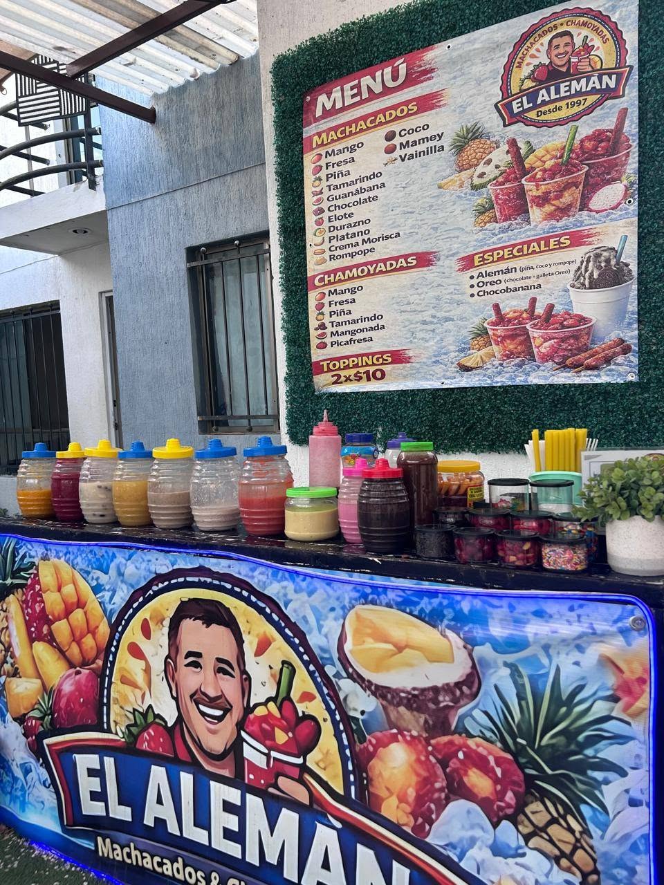 Machacados y Chamoyadas El Alemán