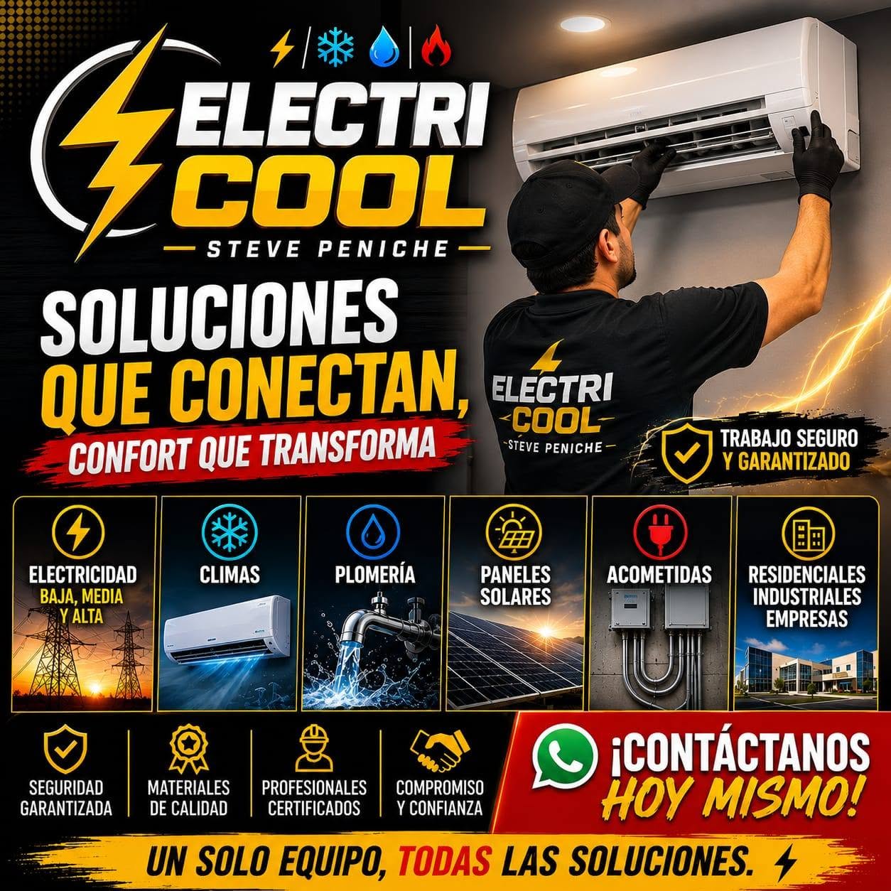Mantenimiento de Aire Acondicionado y Electricidad