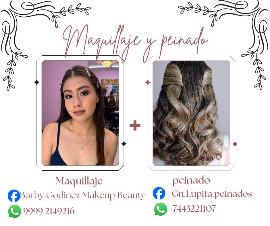 Maquillaje y peinado profesional — Roble Agrícola