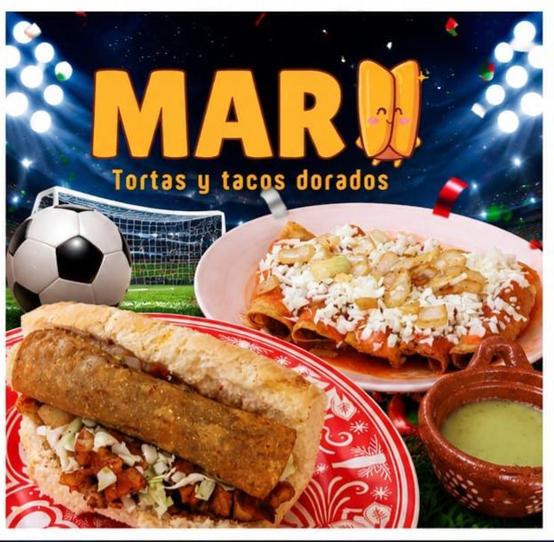 MARE: Tortas y Tacos Dorados con Servicio a Domicilio