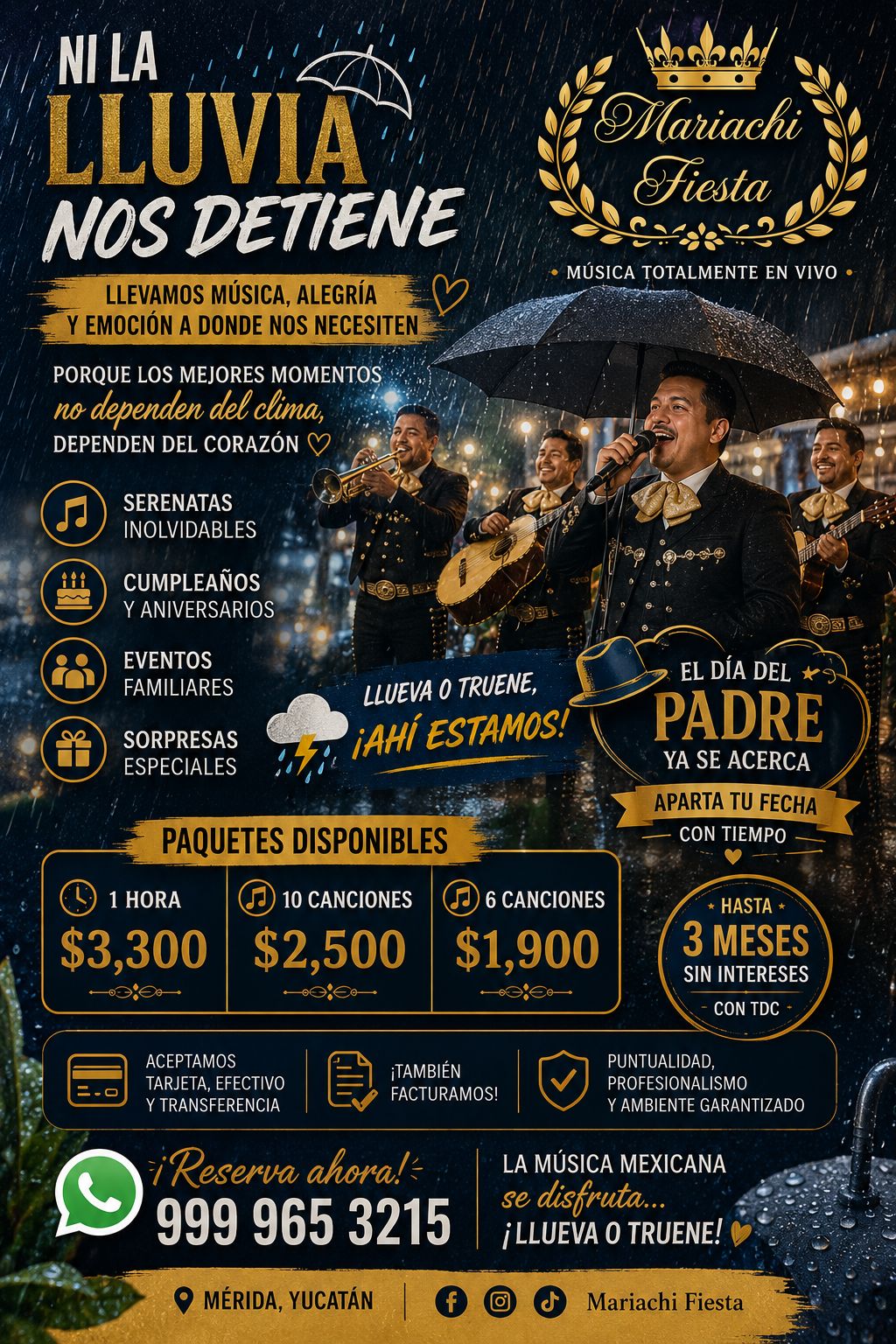 Mariachi Fiesta: Serenatas y Música Mexicana en Vivo en Mérida