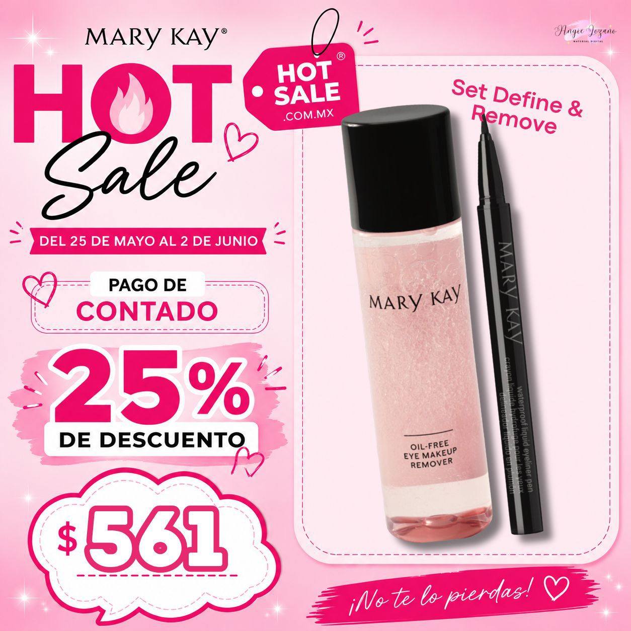 MARY KAY Promoción Hot Sale: Descuento en Maquillaje