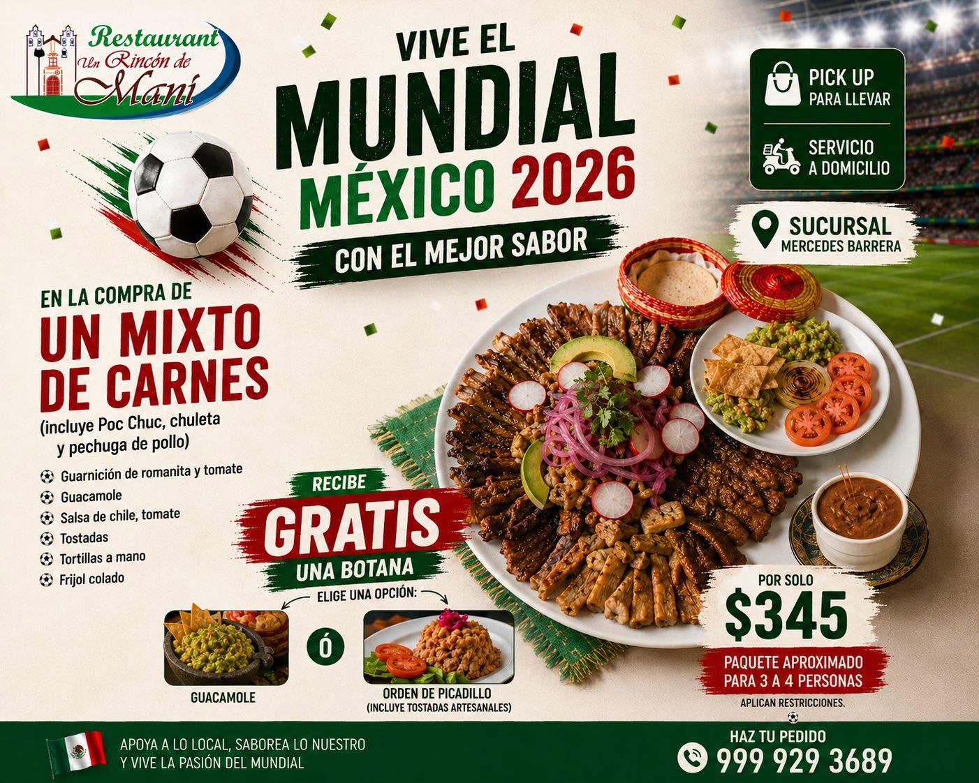 Mega Combo Mixto de Carnes para el Mundial