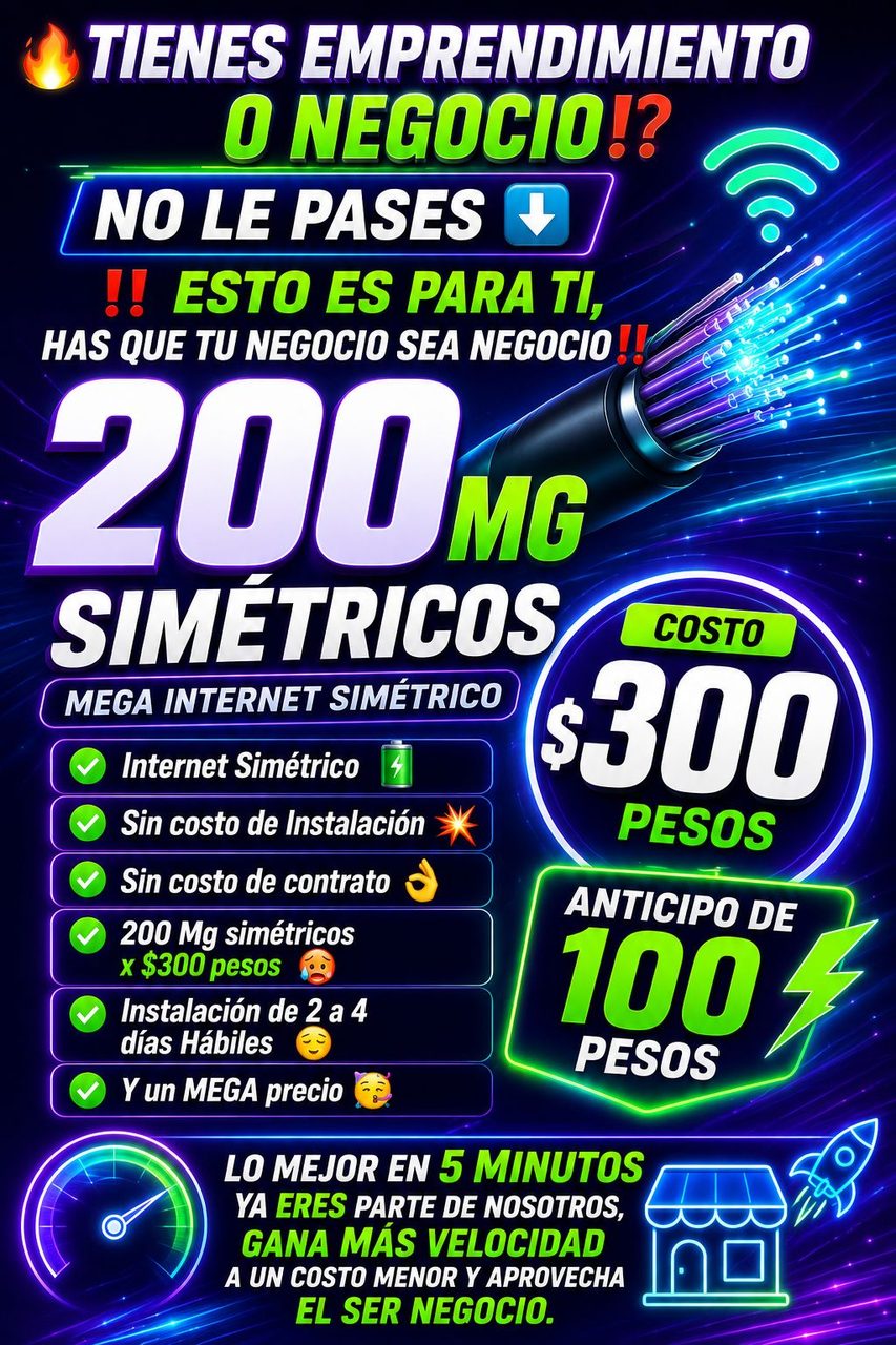 Mega Internet Simétrico