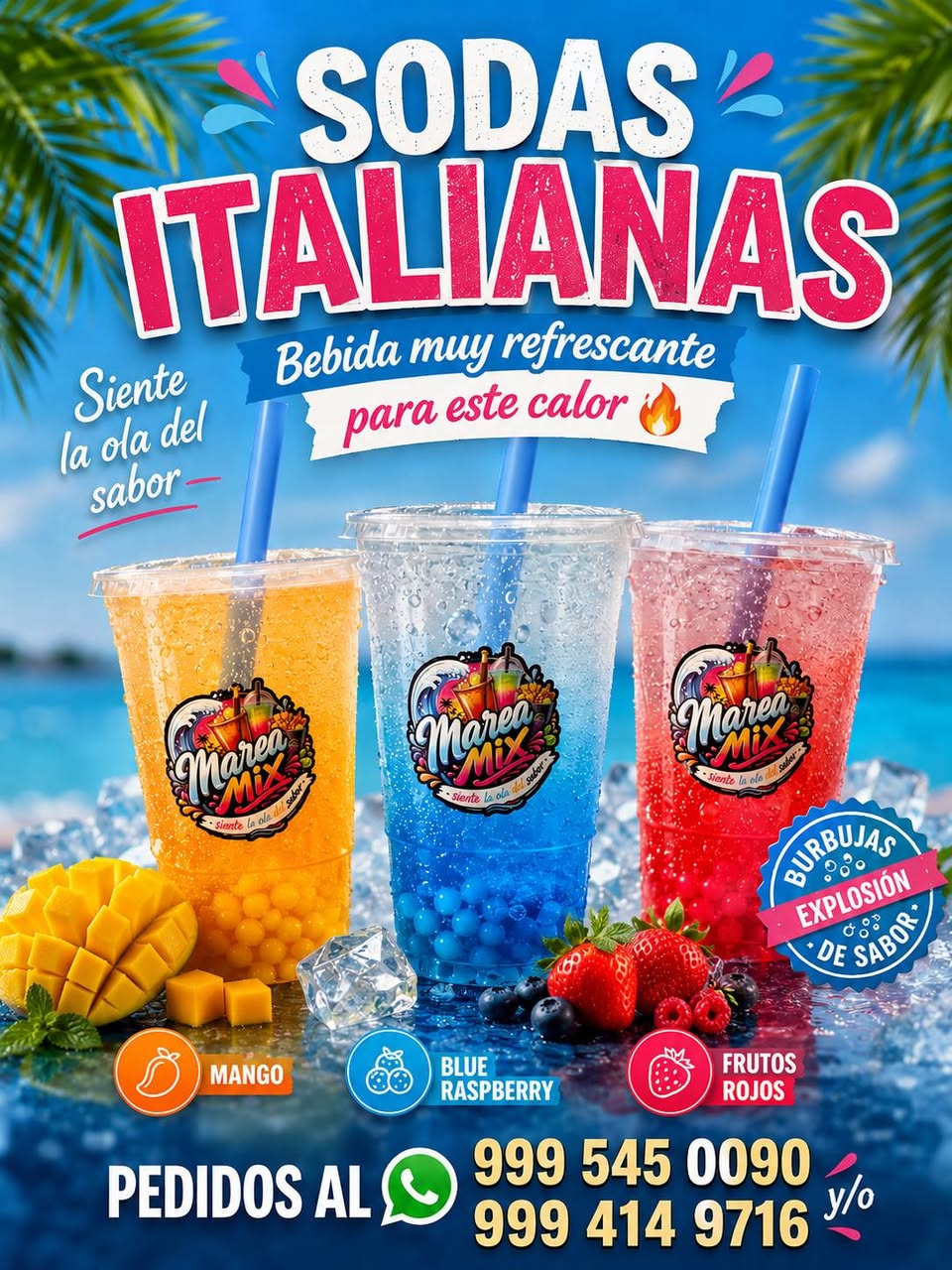 Micheladas y Sodas Italianas