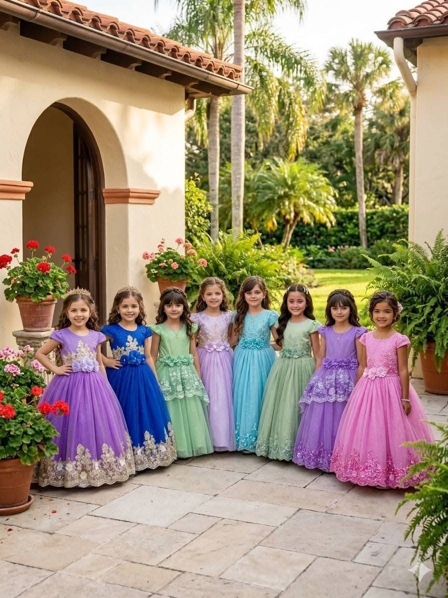 Moda Para Ti. Vestidos infantiles