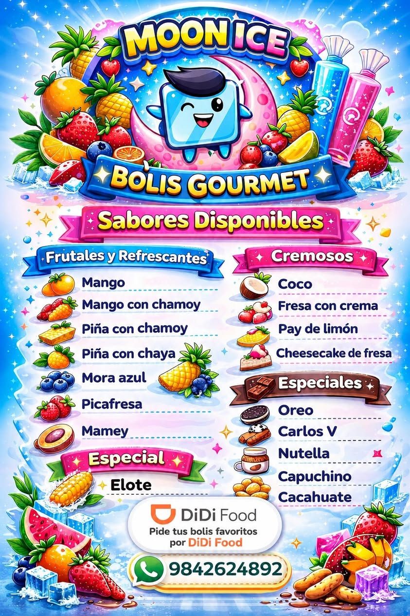 Moon Ice Bolis Gourmet — Vergel