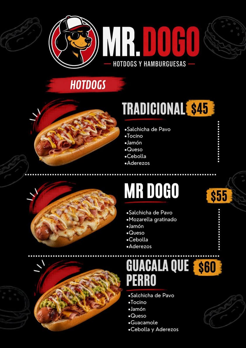 MR DOGO: Hamburguesas, Dogos y Snacks Gourmet en la 42 Sur