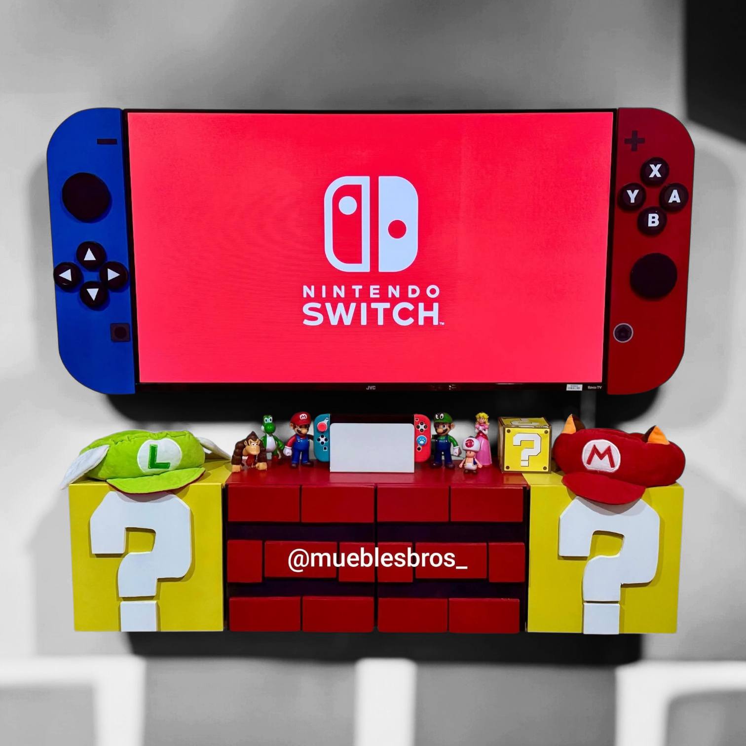 Muebles Bros: Repisas y muebles inspirados en la fiebre de Mario y Nintendo