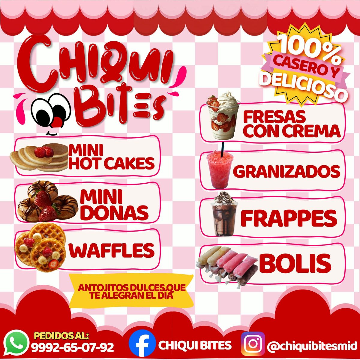 CHIQUI Bites - Granizados y Antojitos