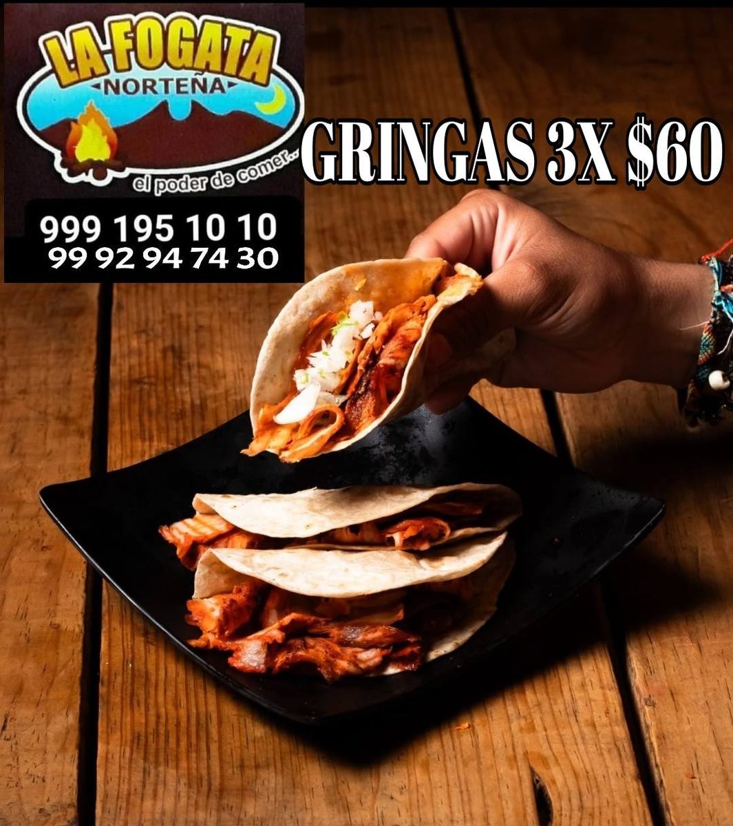 La Fogata Norteña: Tacos al Pastor y Tortas a $15, Promoción Familiar