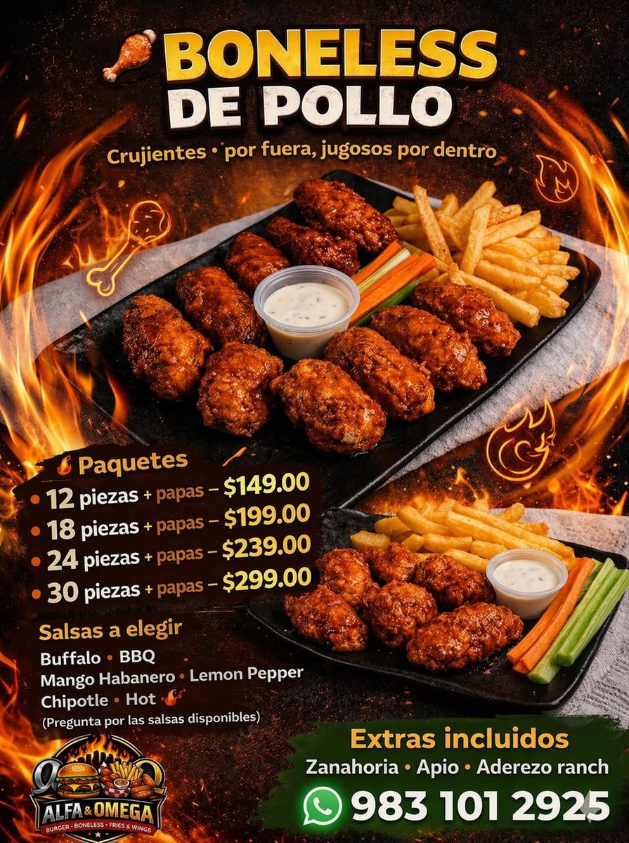 Hamburguesas Y Snacks ALFA Y OMEGA