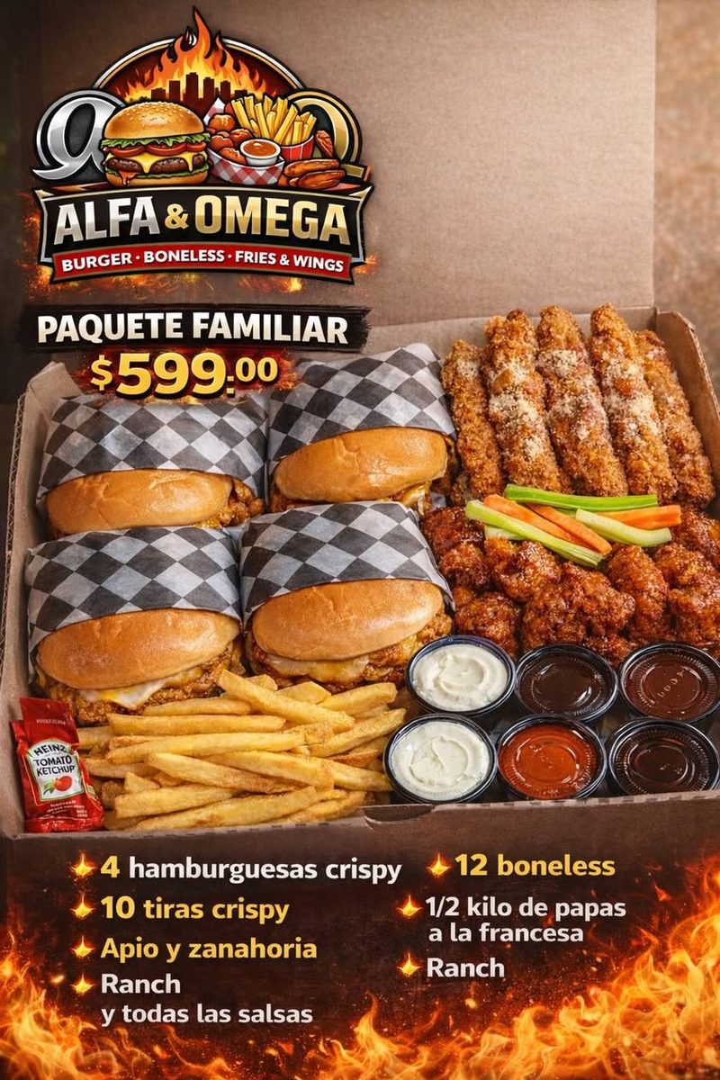 Hamburguesas Y Snacks ALFA Y OMEGA