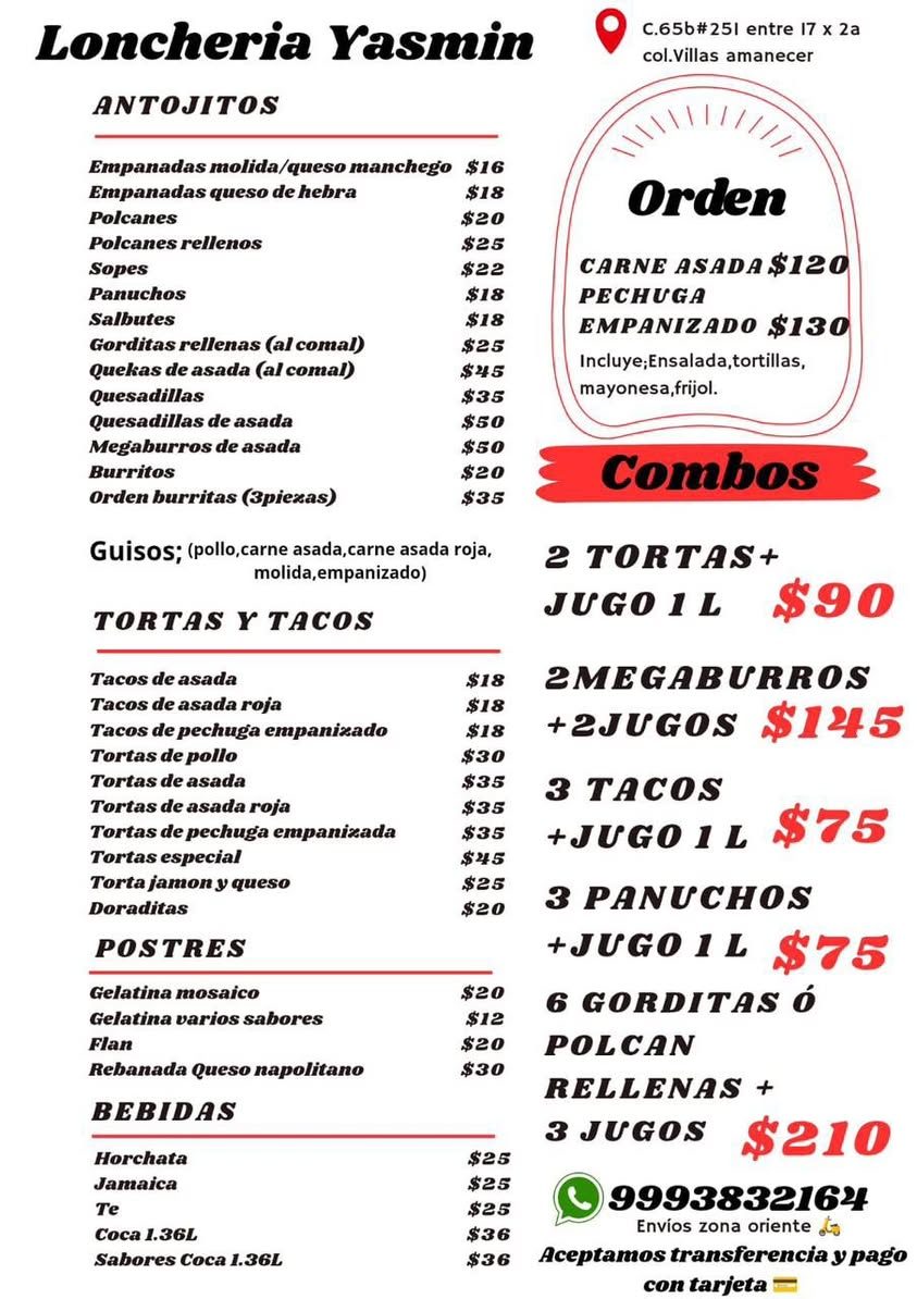 Lonchería Yasmín