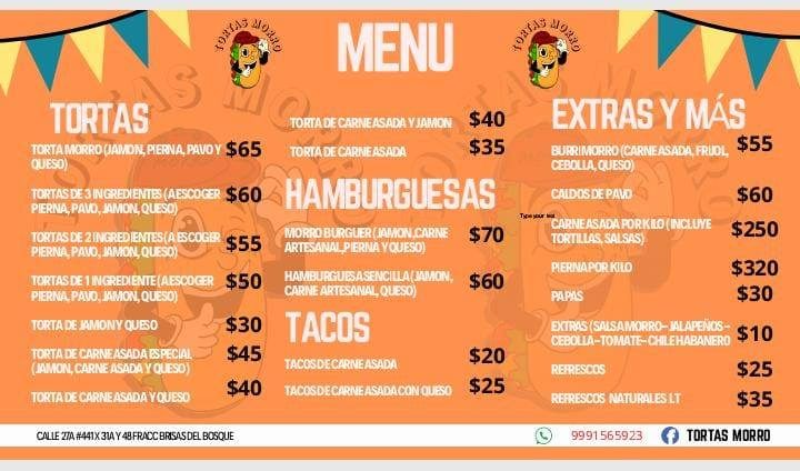 Tortas Morro - Comedor y Domicilio