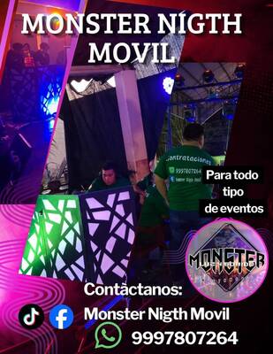 Monster Nigth Movil - Servicio de Dj y Luces — Emiliano Zapata Sur