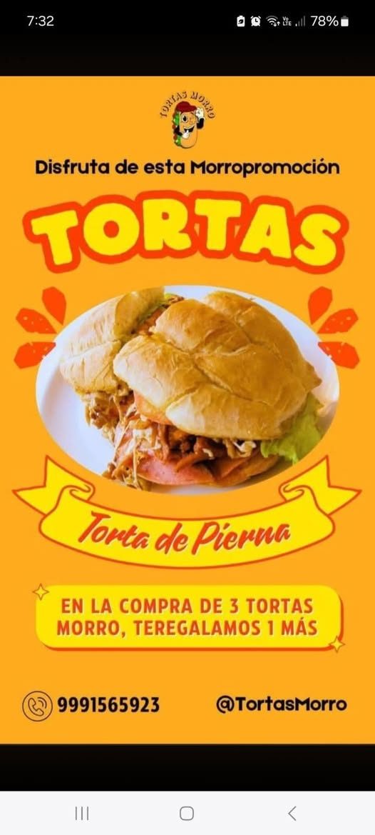 Tortas Morro - Promoción de Tortas