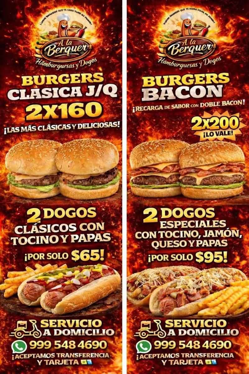 A la Berguer - Hamburguesas
