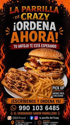 La Parrilla del Crazy - Hamburguesas y Hot Dogs — Pensiones