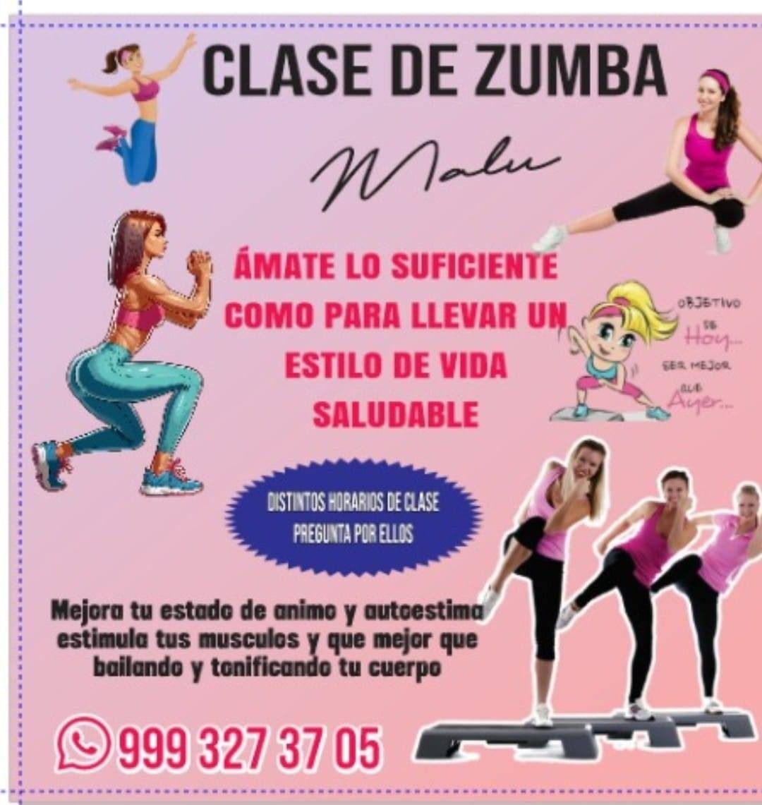 Clases de Zumba con Lopez Ashley, Horarios Mañana y Tarde