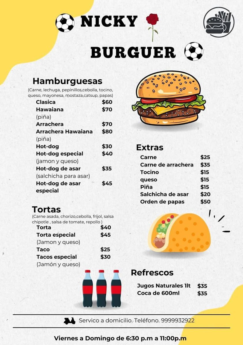 Nicky Burguer Hamburguesas Al Carbón