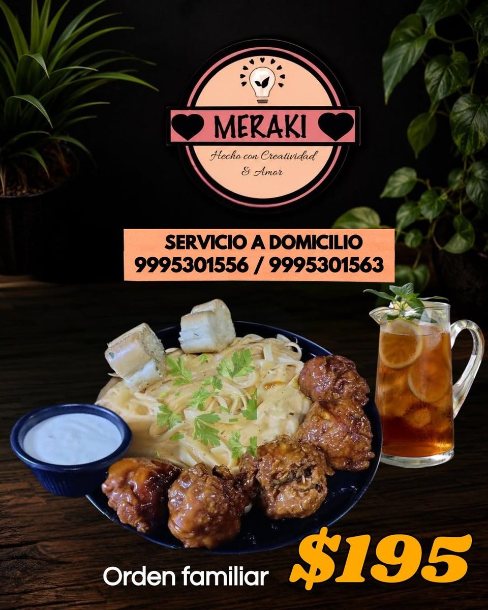 Meraki Oriente - Servicio a Domicilio de Comida