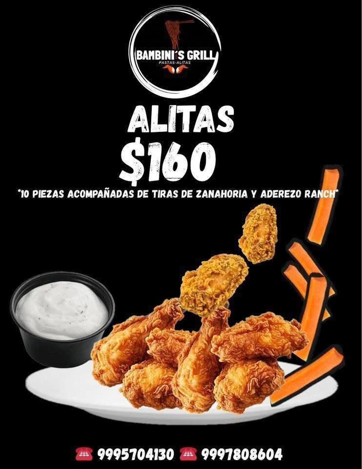 Bambini's Grill - Alitas Crujientes