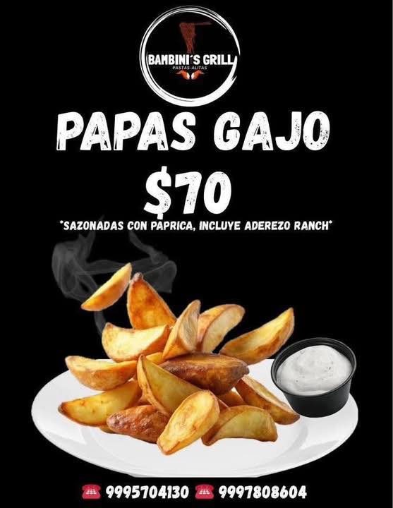 Bambini's Grill - Alitas Crujientes