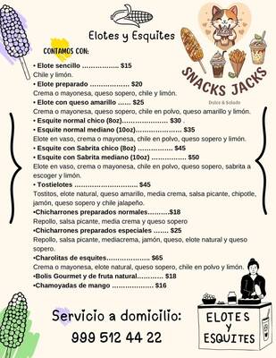 Elotes Esquites Y Alimentos Preparados — Emiliano Zapata Sur