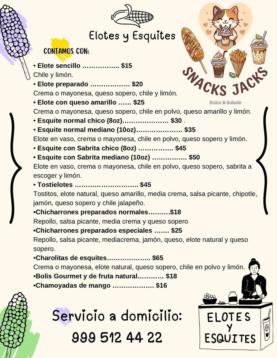 Elotes Esquites Y Alimentos Preparados