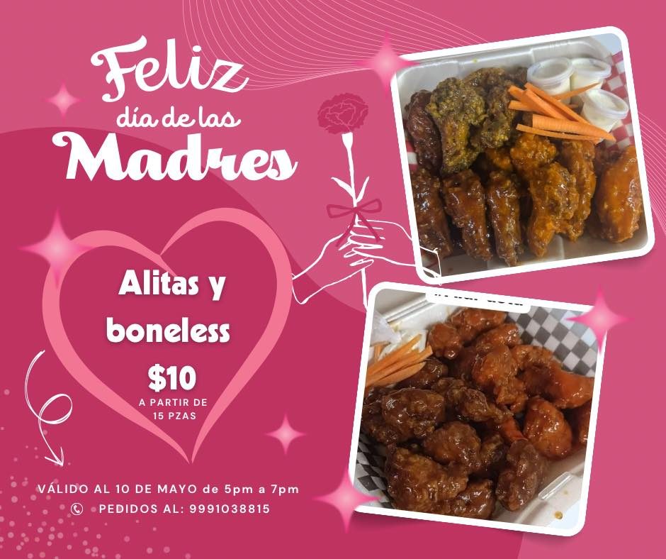 Alitas y Boneless con Tere Patrón Azcorra