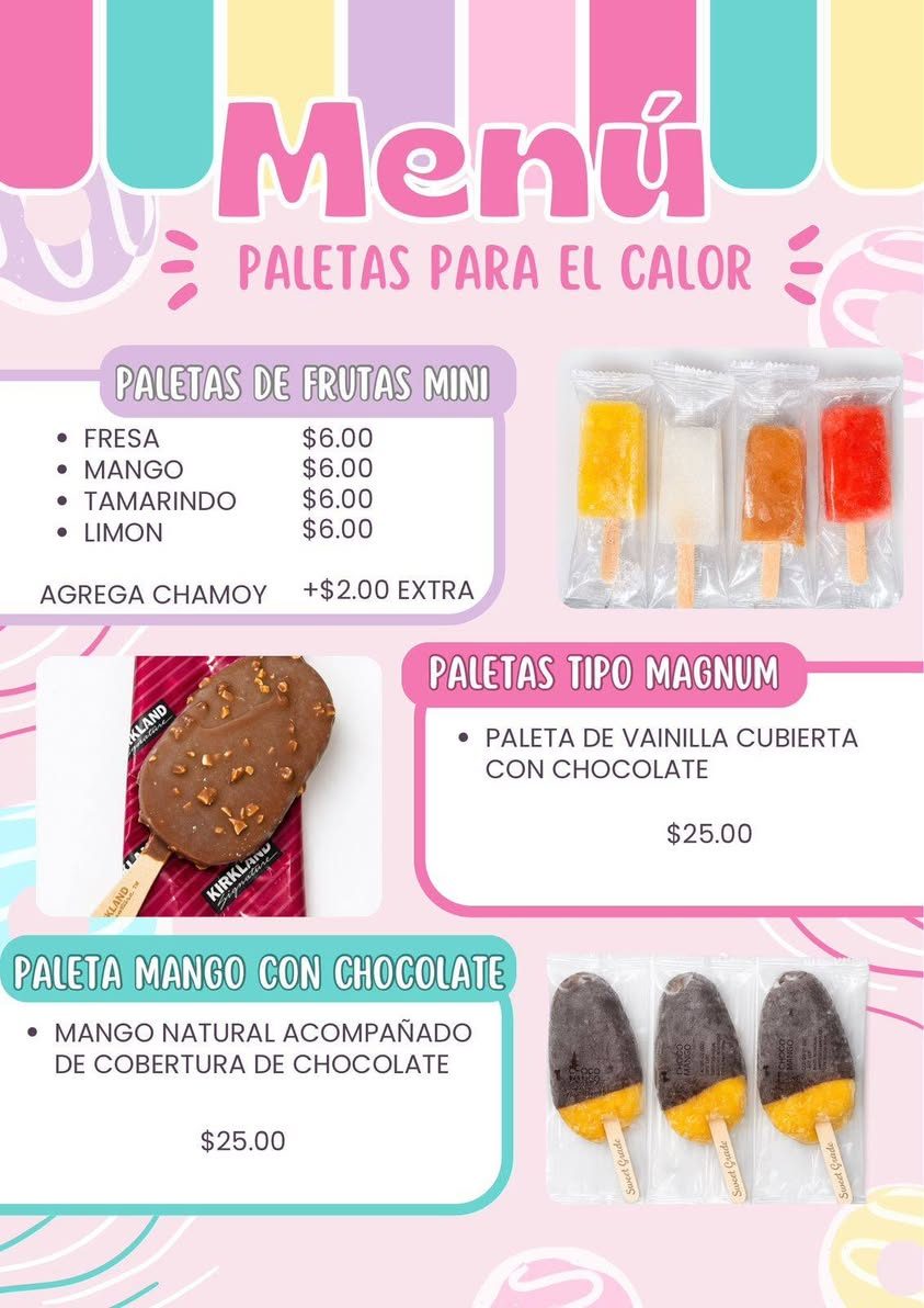 Postres y Fresas con Crema