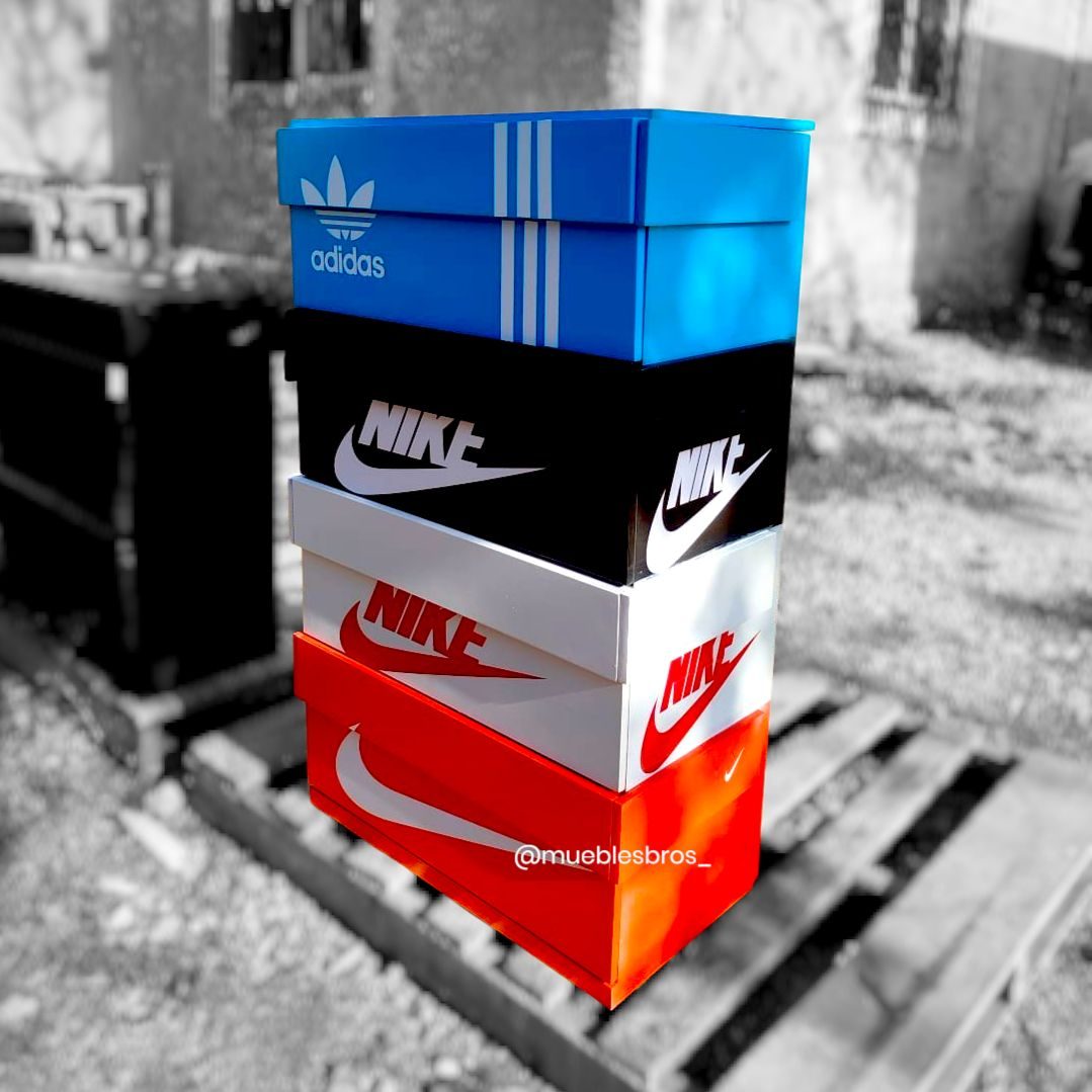 Cajas de zapatero estilo caja de tenis, Diseño personalizado por Danae KB