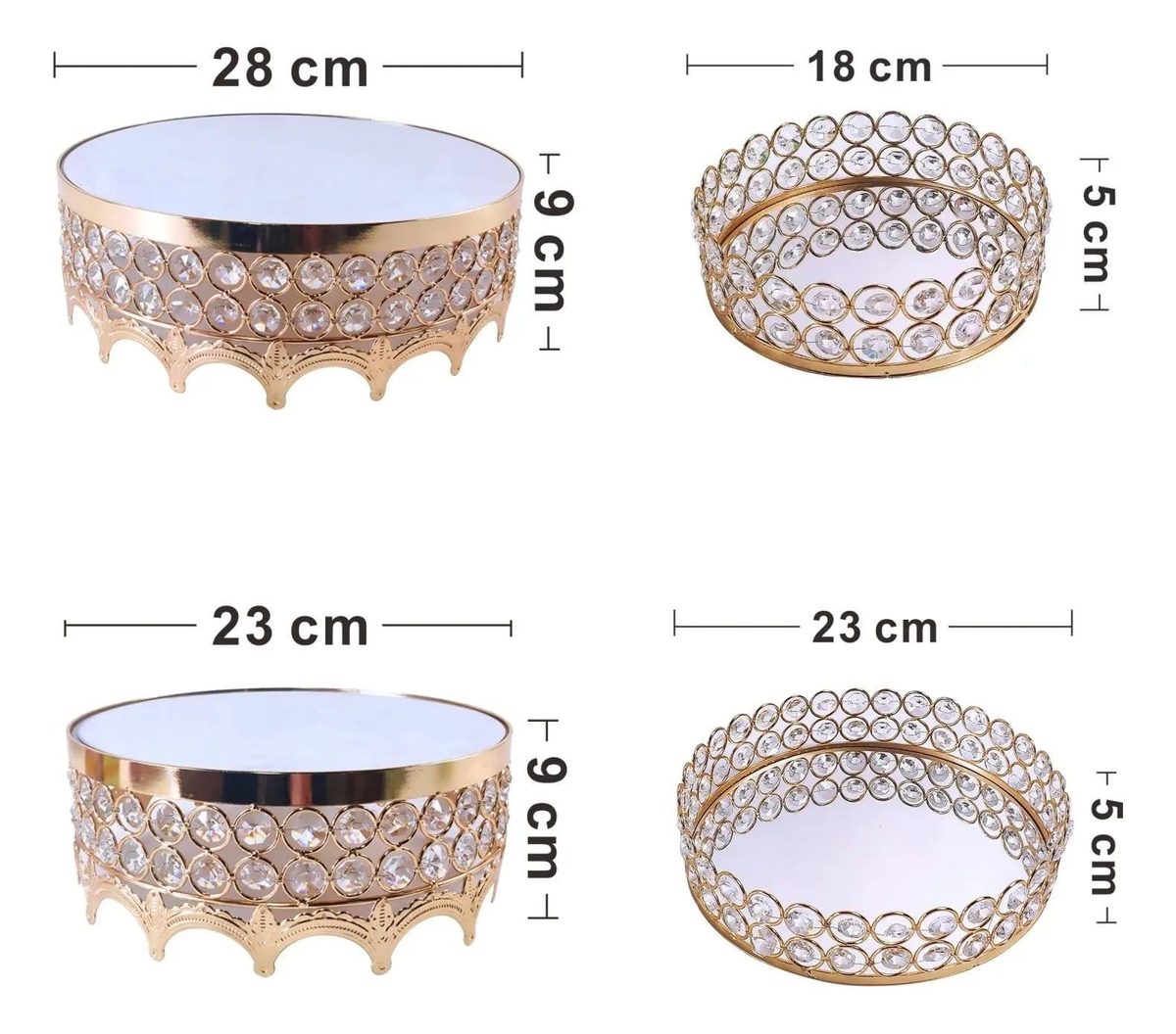 Renta de Bases para Mesa de Postres
