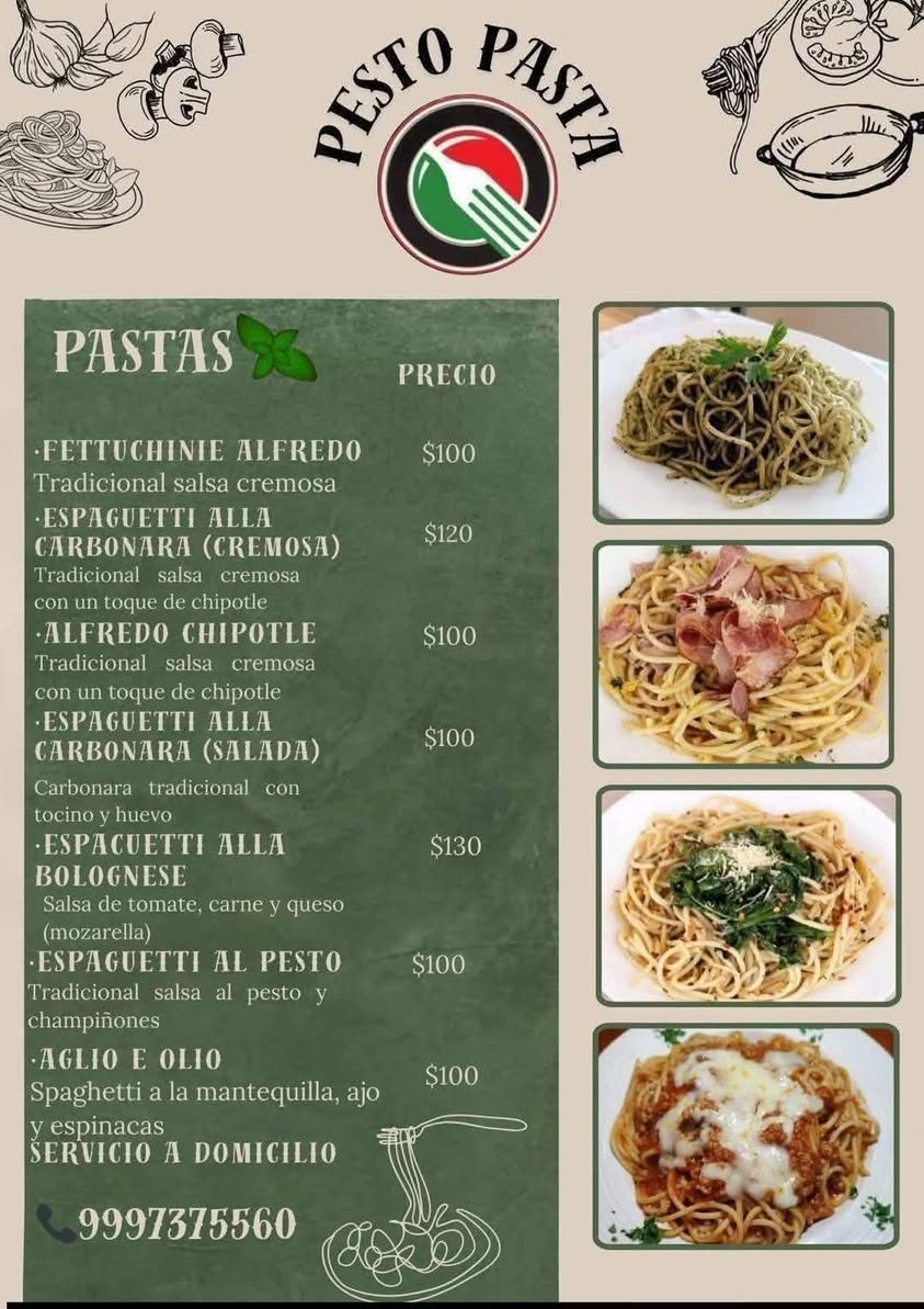 Pastas y Tenders a Domicilio — Díaz Ordaz