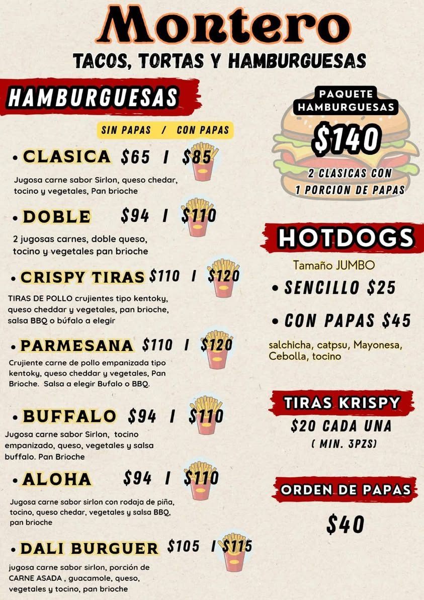 Lonchería Montero - Tacos y Tortas