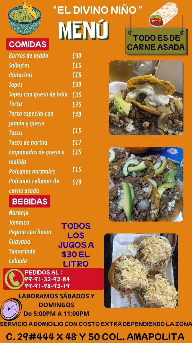 El Divino Niño - Comida Yucateca