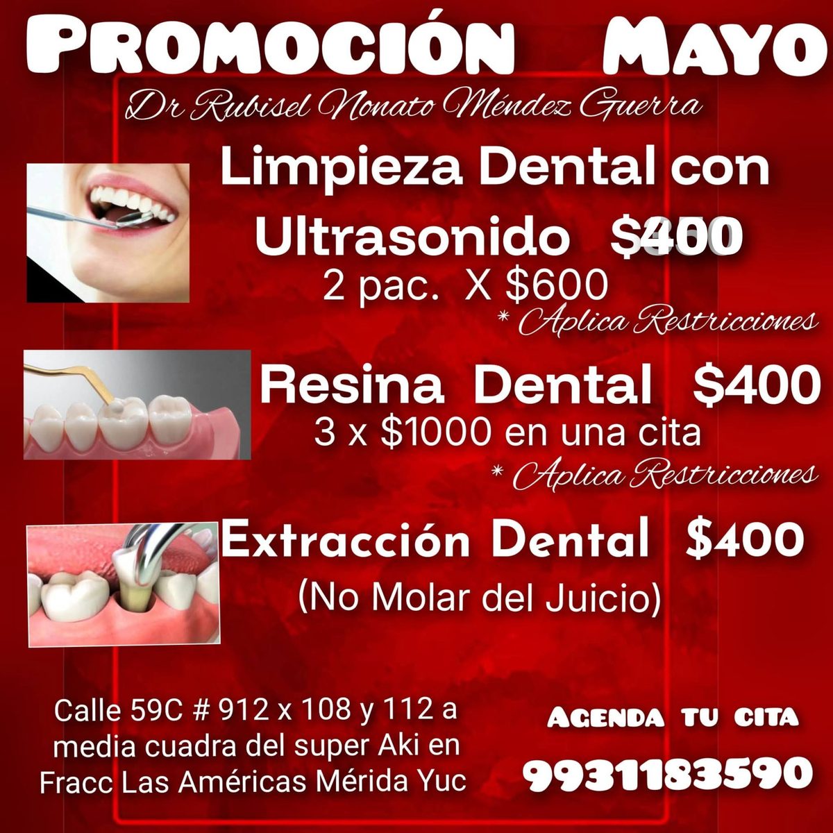 Dental - Dr. Rubisel Méndez — Las Américas