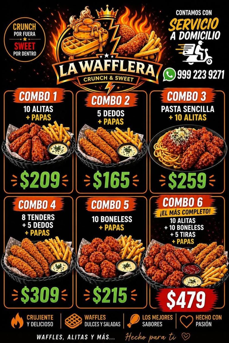 La Wafflera Crunch & Sweet — Las Américas